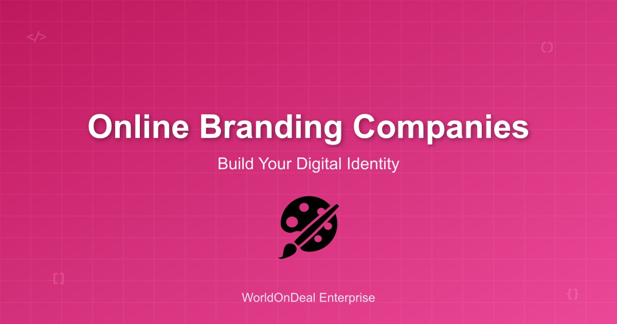 Online Branding Companies: Small Business Branding Agency Guide 2024