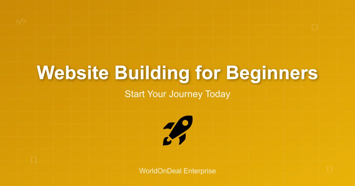 Website Building for Beginners: Complete Step-by-Step Guide 2024
